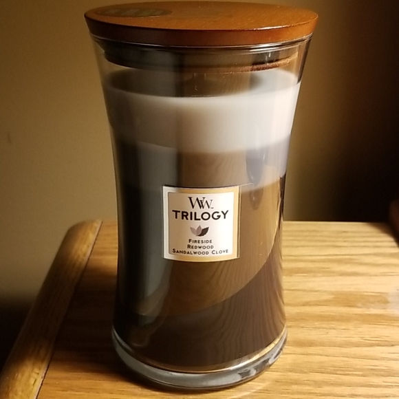 Woodwick Accents Woodwick Trilogy 25oz Large Candle Poshmark